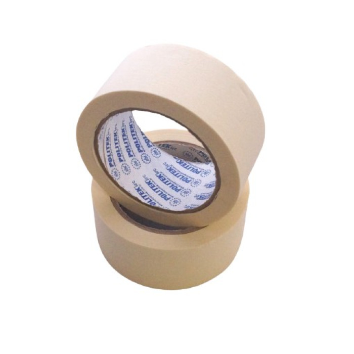 Малярна стрічка POLITEK (80°C) 48mm біла(36 pcs/box)