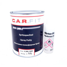 Шпаклівка розпилююча 1л. CARFIT