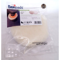 Круг полірувальний шерстяний FLEXIPADS Merino D180mm білий (довг. натуральний ворс)