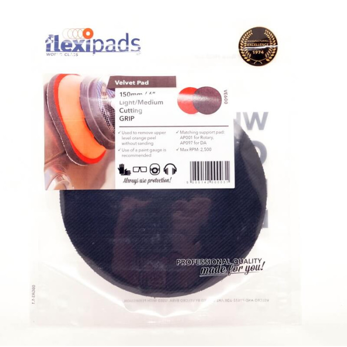 Купити Полірувальне коло вельветове Flexipads Velvet 150 мм (6
