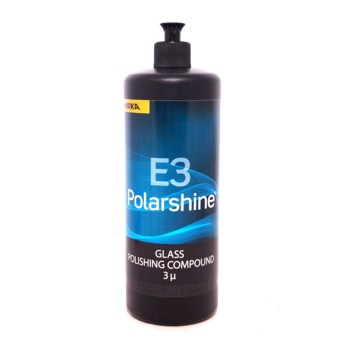 Полірувальна паста для полірування скла MIRKA 1л.Polarshine E3 ціна за літр