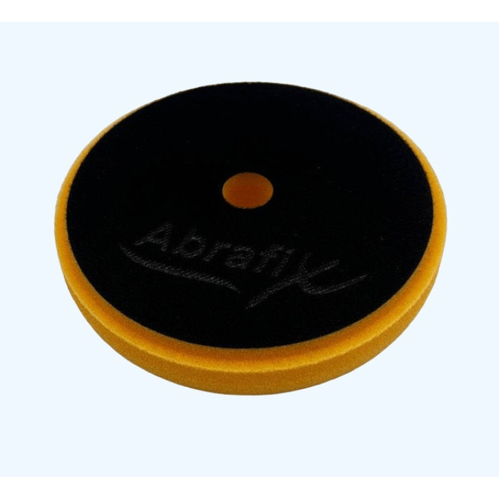Круг полірувальний на липучці Sсholl SpiderPad (D145/H25) Жовтий - Фінішний (м'ягкий)