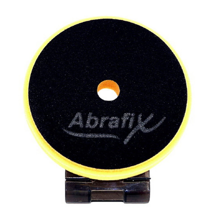 Круг полірувальний на липучці Sсholl SpiderPad (D145/H25) Жовтий - Фінішний (м'ягкий)