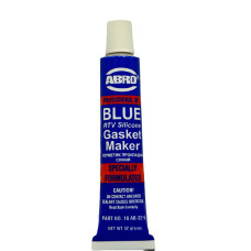 Герметик силіконовий темп.стійкий ABRO RTV Silicone BLUE +260* C 32гр Синій