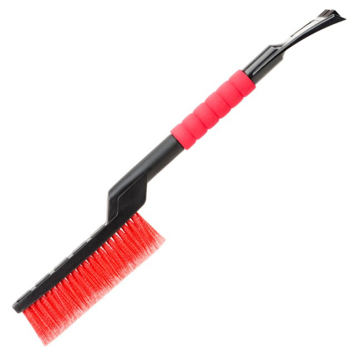 Зимова щітка зі скребком 61см INTERTOOL