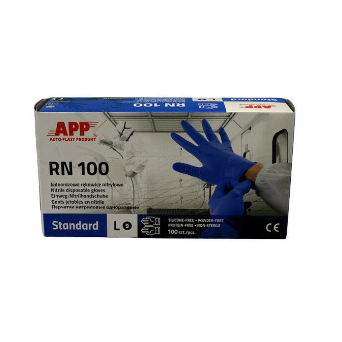 Рукавички APP blue RN100 L ціна за 1 пару