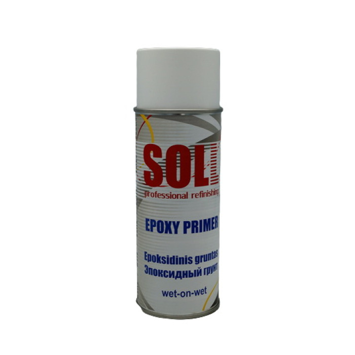 Купити Грунт-спрей епоксидний wet-on-wet (SOLL) Epoxy Primer 1K білий 400мл S700029w в Україні.