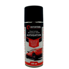 Очищувач бітумних плям, аерозоль 400 мл INTERTOOL FS-6940