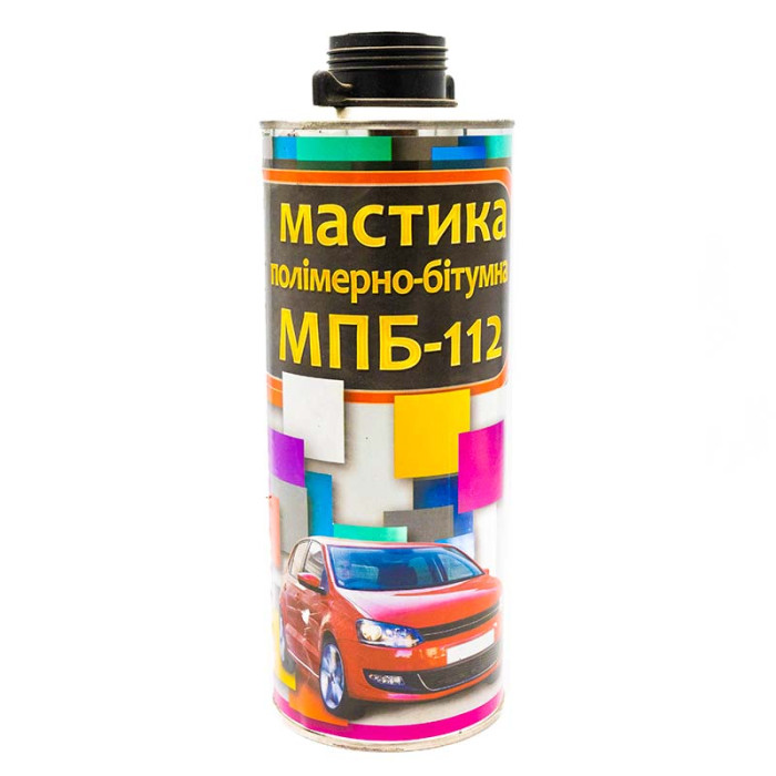 Купити Мастика полімерно-бітумна ХЗЧ МПБ-112 (під пістолет) 1 кг в Україні
