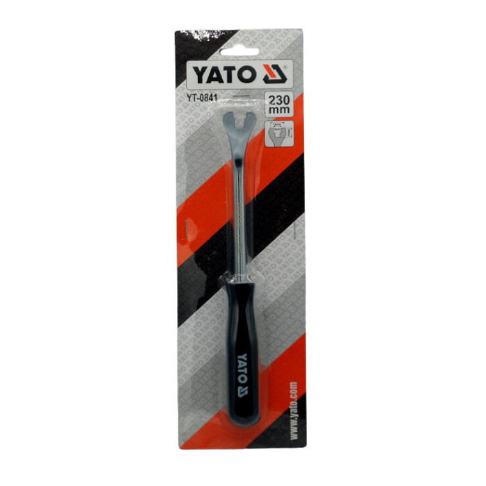 Купити Знімач кліпс та кріплення оббивки YATO YT-0841 (230мм) в Україні