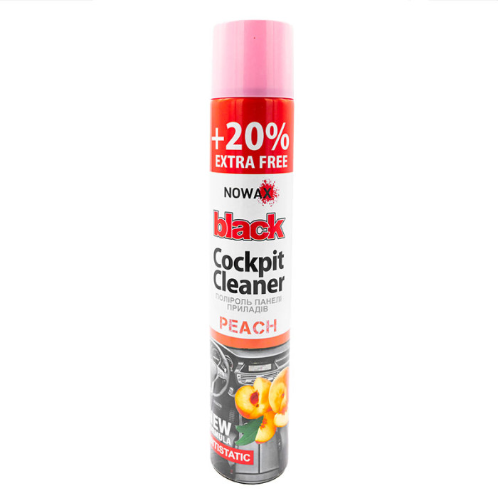 Поліроль для торпеди аероз. Nowax Spray 750ml - Peach