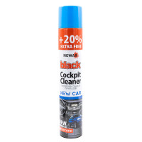 Поліроль для торпеди, пластику, аерозоль NOWAX Black Cockpit Cleaner нова машина NX00705, 750мл