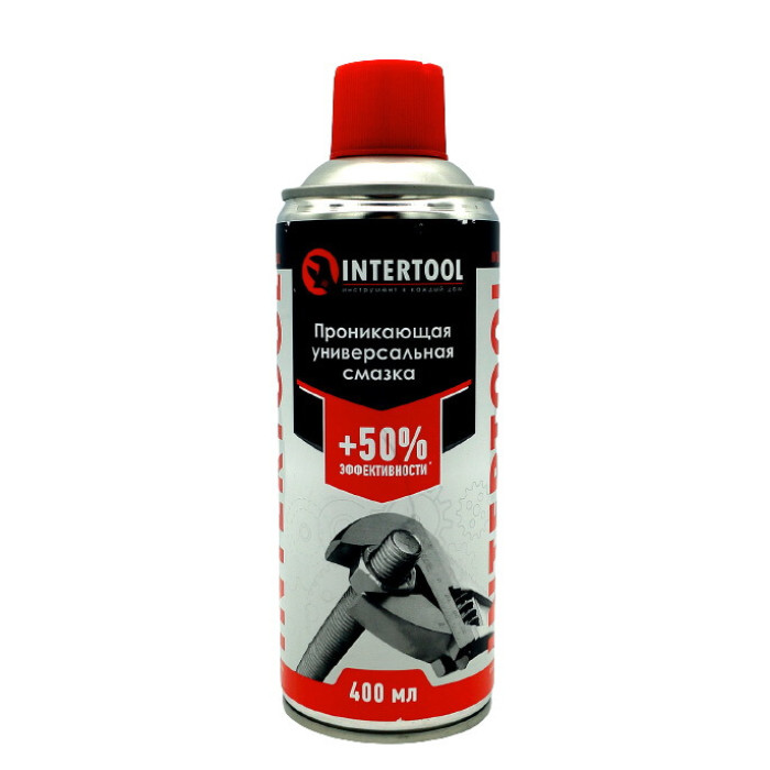 Мастило проникаюче універсальне, аерозоль 400 мл. INTERTOOL FS-4040