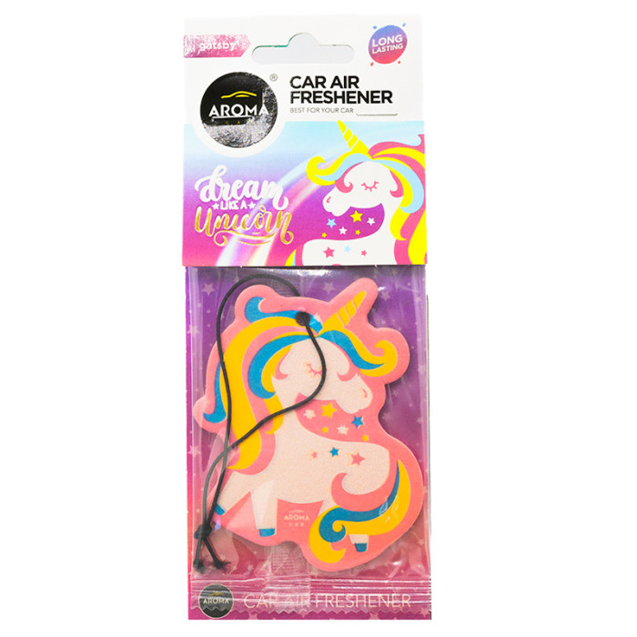 Купити Ароматизатор Aroma Car Gar Cellulose Glitter Series Unicorn в Україні