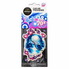 Ароматизатор повітря Aroma Car Cellulose BACK TO 90' & 70' - Disco Ball