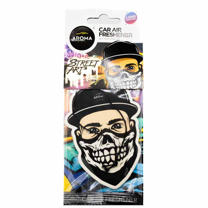 Ароматизатор повітря Aroma Car Cellulose BStreet Art - Jaw (арт. 83267) в Україні