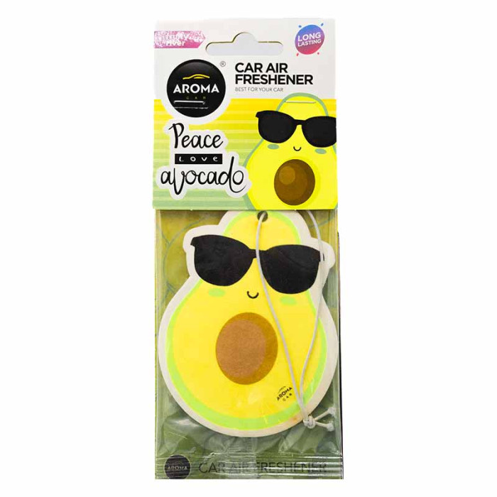 Купити Ароматизатор Aroma Car Cellulose Fruits - Avocado (арт. 83391) в Україні