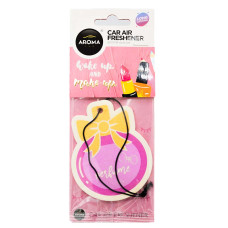 Ароматизатор Aroma Car Cellulose Pink- Perfume Bottle (24шт)