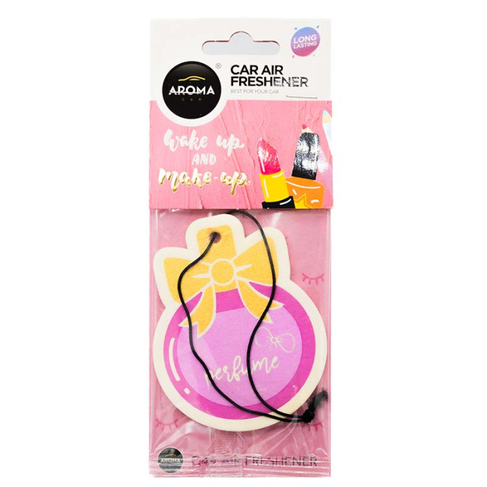 Купити Ароматизатор Aroma Car Cellulose Pink-Perfume Bottle (арт. 83264) в Україні