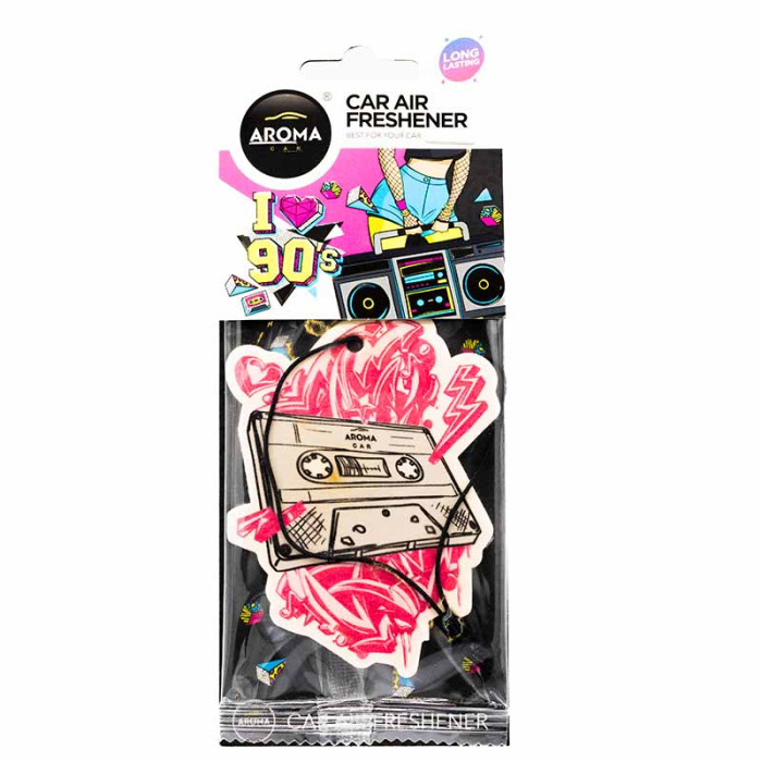 Ароматизатор Aroma Car Gar Cellulose BACK To 90 & 70 TAPE (24шт)
