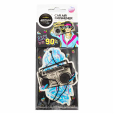 Ароматизатор Aroma Car Cellulose Back To 90 & 70 - Boom Box (24шт)