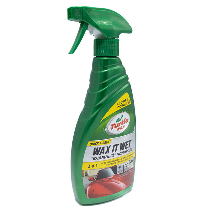 Вологий поліроль для кузова Turtle Wax Wax It Wet (51800) 500мл в Україні.