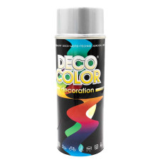 Deco Color Фарба аерозольна Decoration срібна 400мл