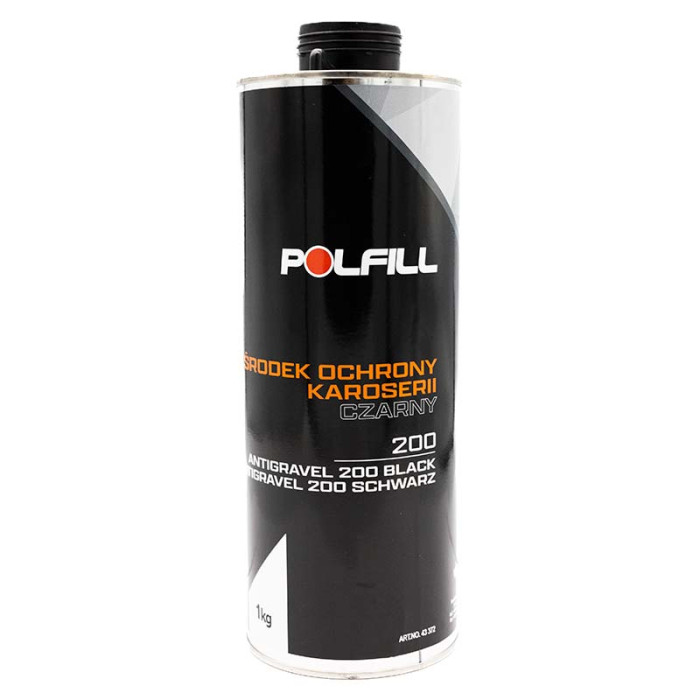 Антигравійне покриття Polfill 200 1кг чорний