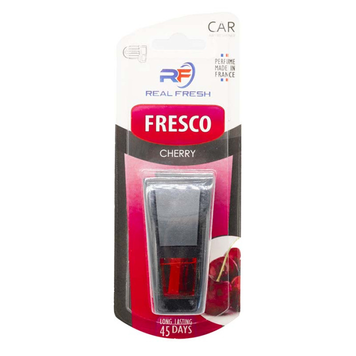 Ароматизатор Real Fresh Fresco Cherry (вишня) 8мл динамік з флаконом на дефлектор