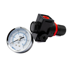 Регулятор тиску INTERTOOL 1/4 металевий