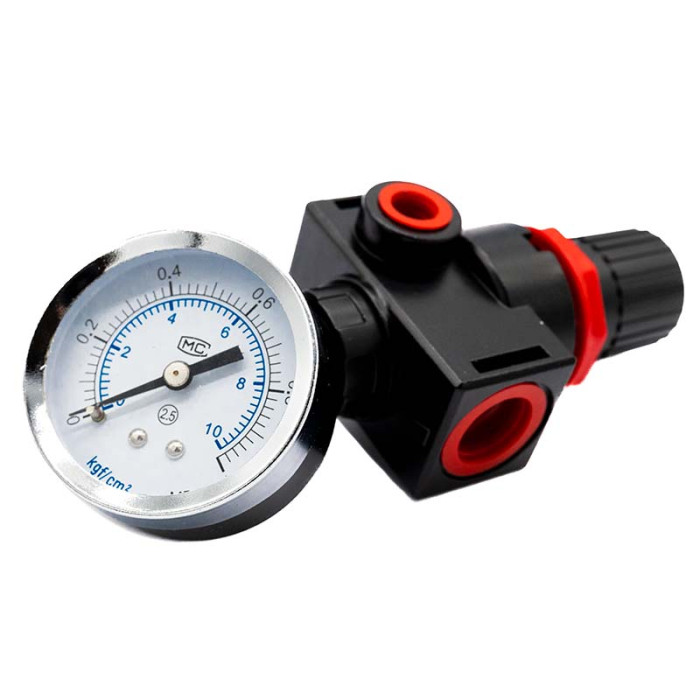 Регулятор тиску 1/2 INTERTOOL металевий РТ-1426