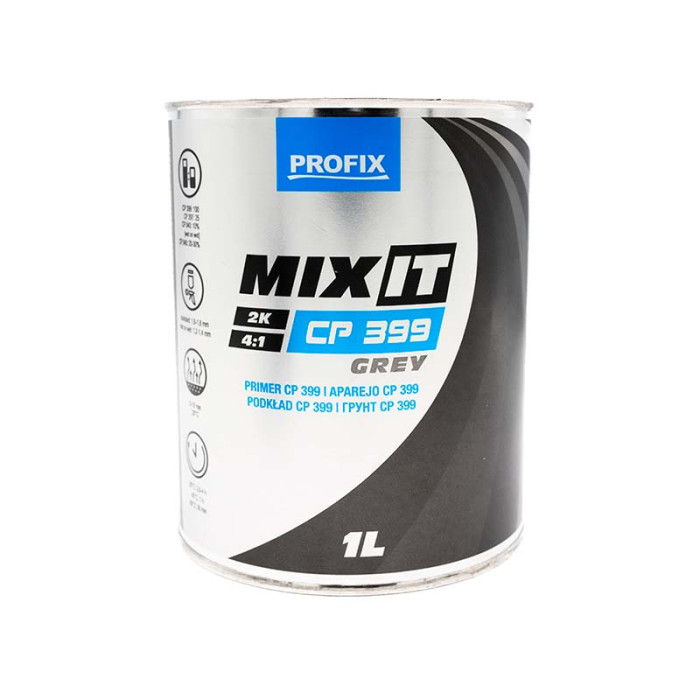 Купити Грунт акриловий Profix СР 399 MixIT 2K HS 4:1, комплект з відп. сірий 1л + 0,25л в Україні