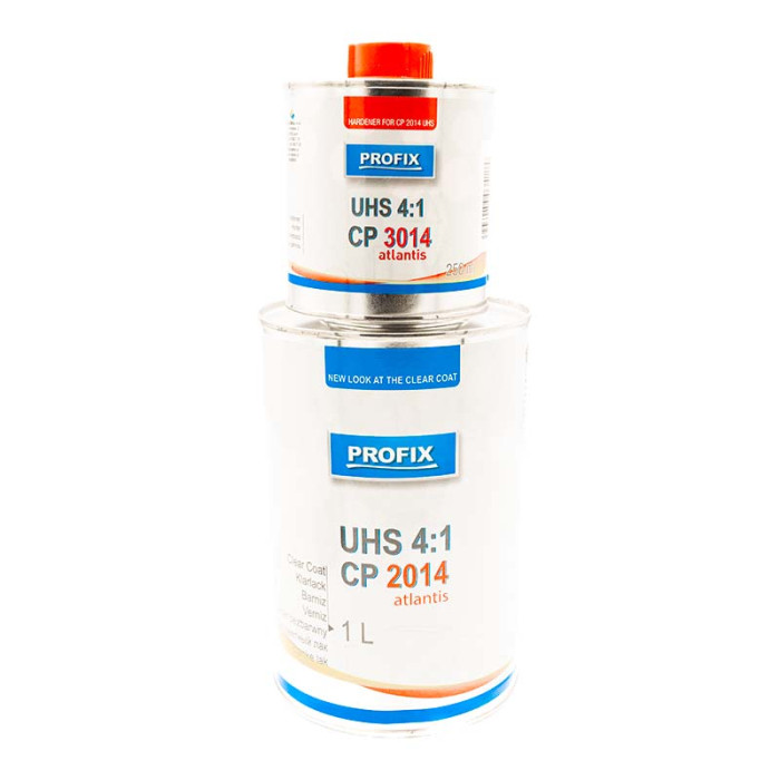 Лак PROFIX СР 2014 ATLANTIS 2K UHS 4:1, компл. затв, (1л + 0,25)