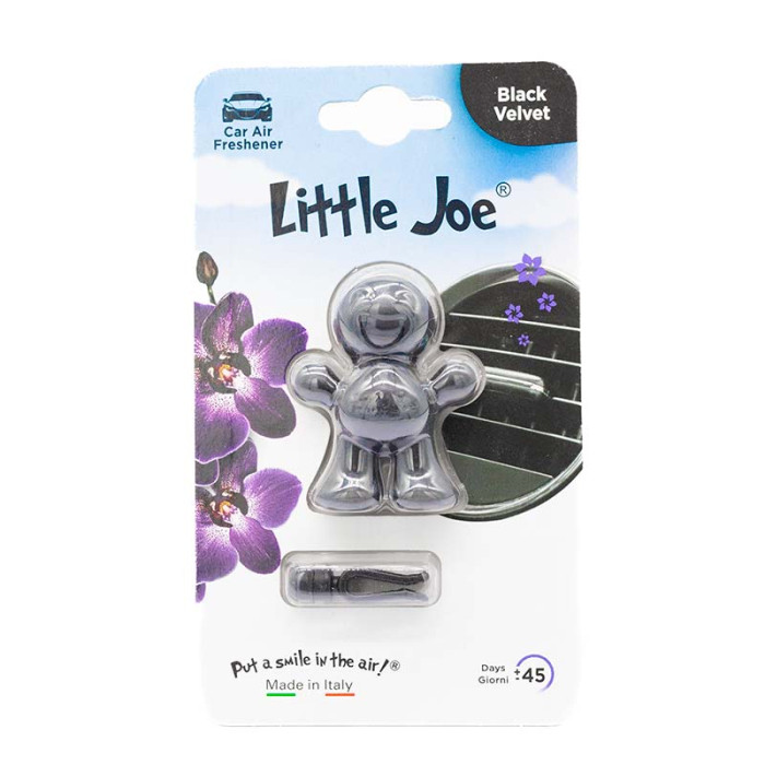 Ароматизатор Little Joe Face Black Velvet підвісний, на дефлектор