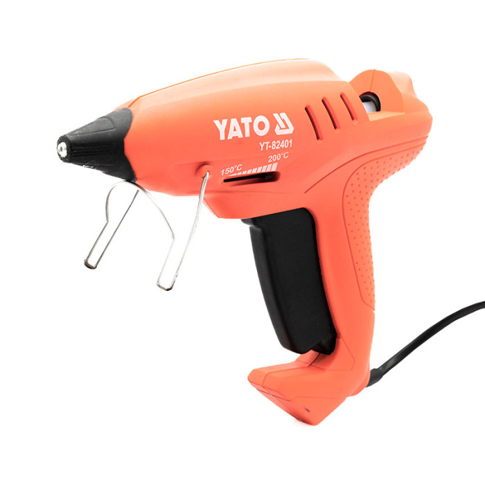 Купити Пістолет клейовий мережевий YATO Q=11VV, P=35 (400) Вт. для стрижнів в Україна