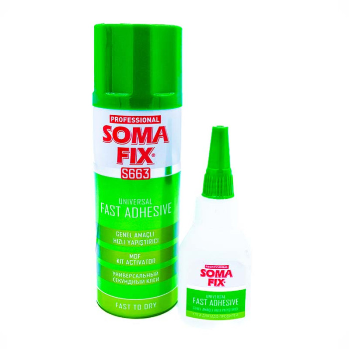 Клей двохкомпонентний SOMAFIX 200мл+50г