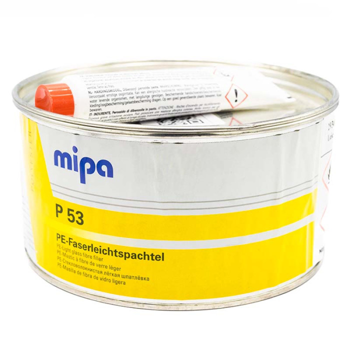 Шпаклівка з скловолокном MIPA Light glass fibre filler, P 53 1л
