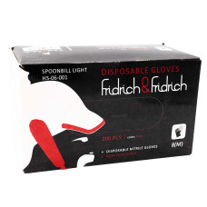 Рукавички нітрилові Fridrich (200шт) M ціна за пару