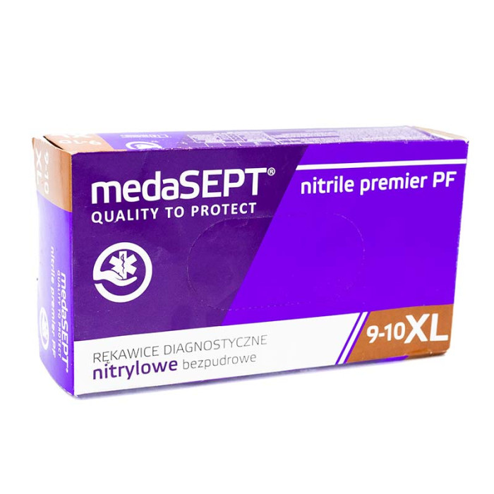 Купити Рукавички нітрилові MedaSEPT XL (ціна за пару) в Україні