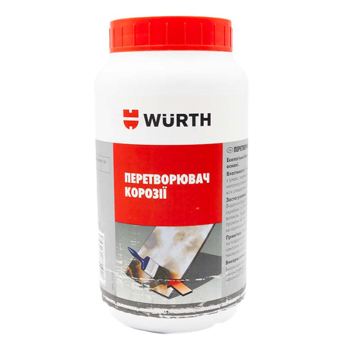 Купити Перетворювач корозії іржі WURTH RUST CONVERTER 1л в Україні