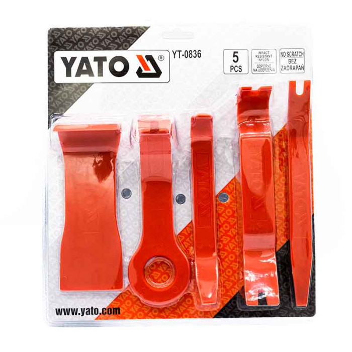 Купити набір для зняття обшивки YATO 5 од. в Україні
