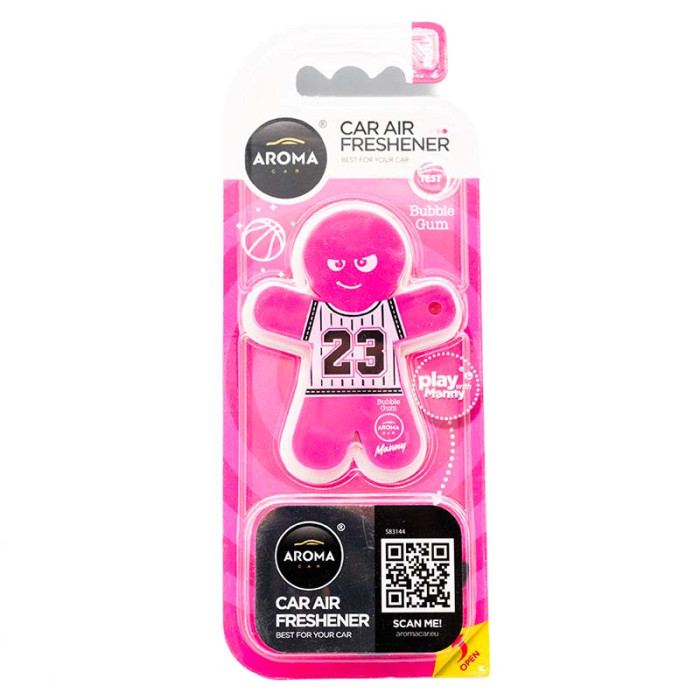 Купити Ароматизатор Aroma Car Manny - BUBBLE GUM (92994) в Україні