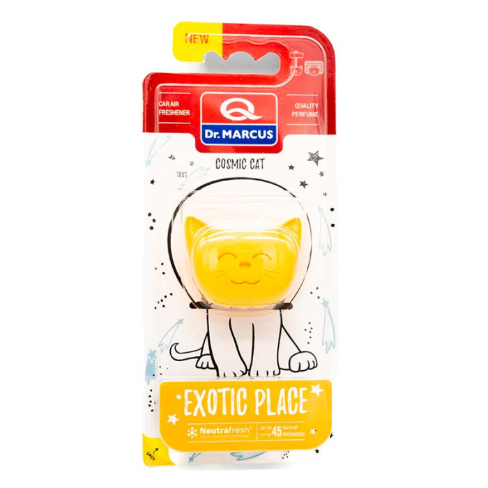 Ароматизатор Dr. Marcus Cosmic Cat Exotic Place (Екзотичне Місце) кліпси на дефлектор