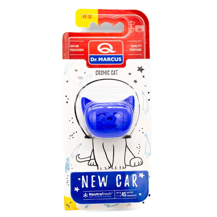 Купити Ароматизатор Dr. Marcus Cosmic Cat New Car (Нова Машина) кліпси на дефлектор (948) в Україні.
