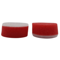 Круг полірувальний на липучці MaxShine Red Finishing Pad червоний D26 (10)