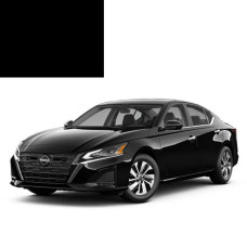 Краска по коду акриловая черная Super Black KH3 для автомобилей Nissan