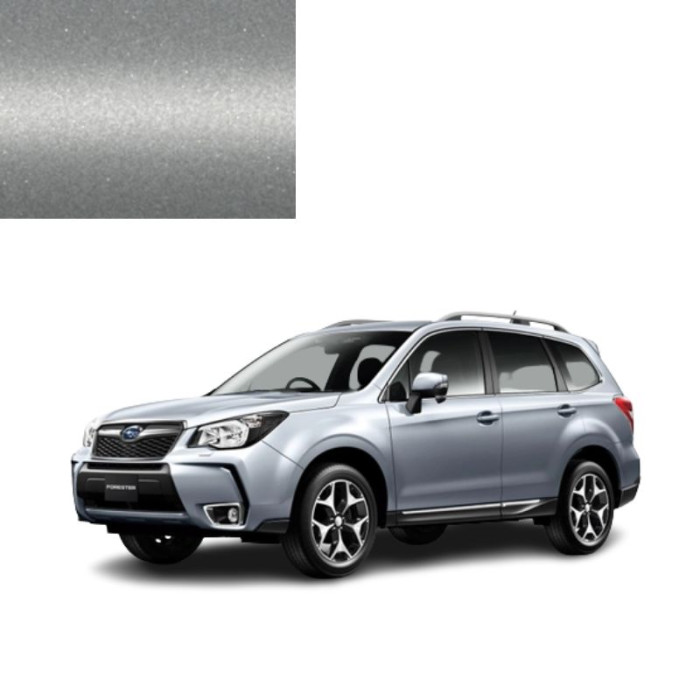 Краска по коду металлик серебристая Light Silver 262 для автомобилей Subaru (