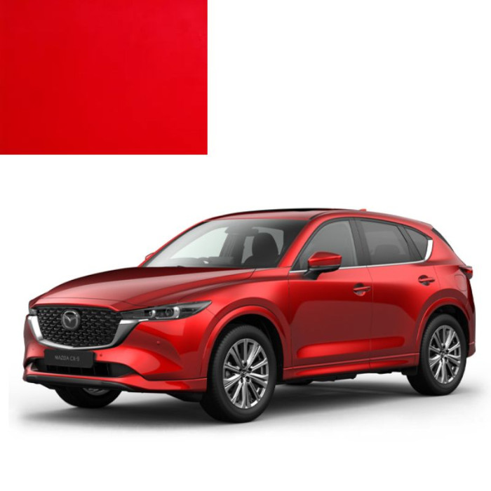 Краска по коду акриловая красная BLAZE RED SQ для автомобилей MAZDA