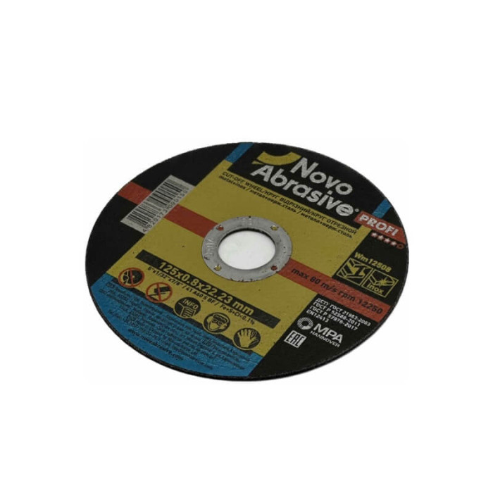 Купити Круг відрізний по металу NovoAbrasive Profi 125х0.8 в Україні