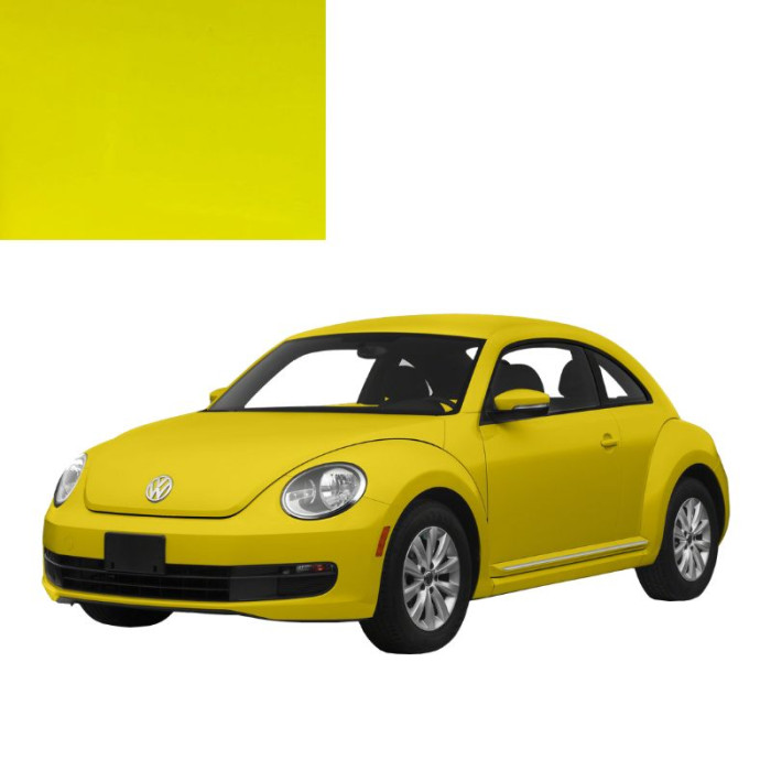 Краска по коду акриловая желтая YELLOW, AMAREL LD1B для автомобилей Volkswagen